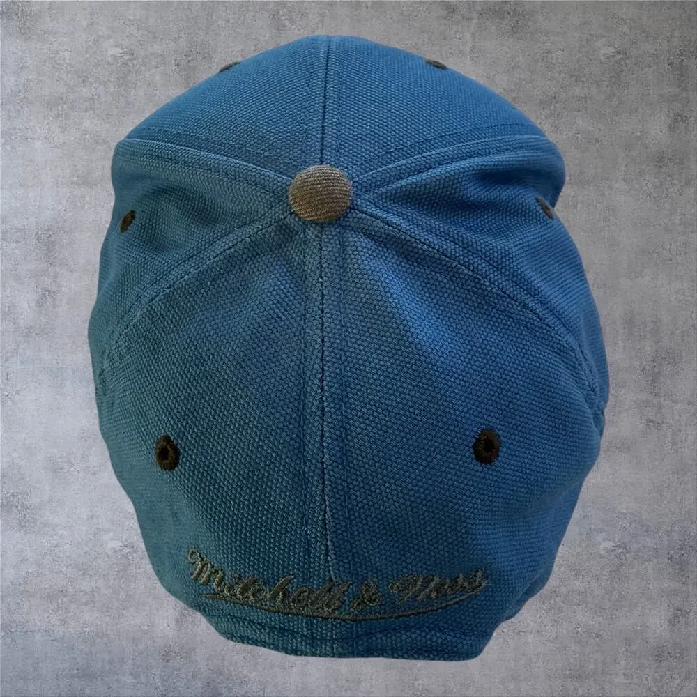 Mitchell Ness OKC Thunder Russell Westbrook Snapback Hat Blue Signature Cap NBA